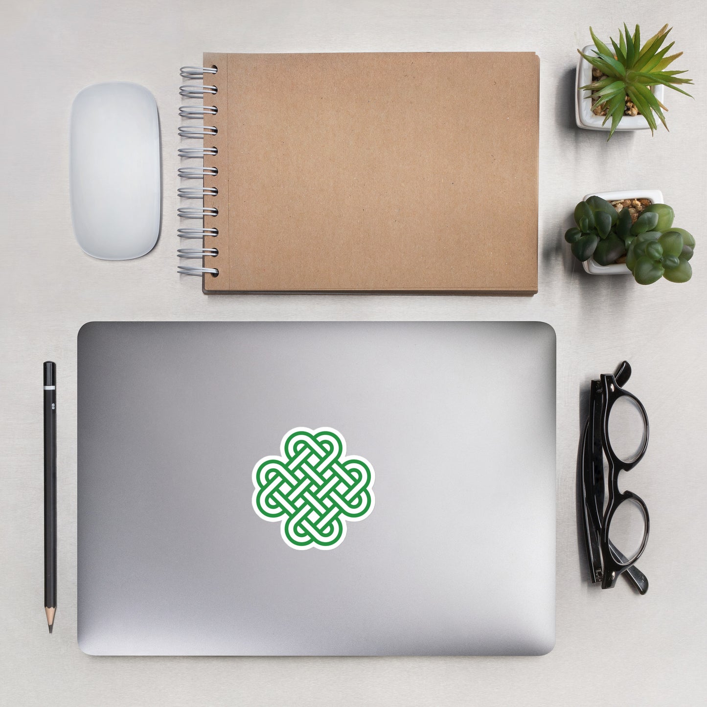 Celtic knot bubble-free sticker