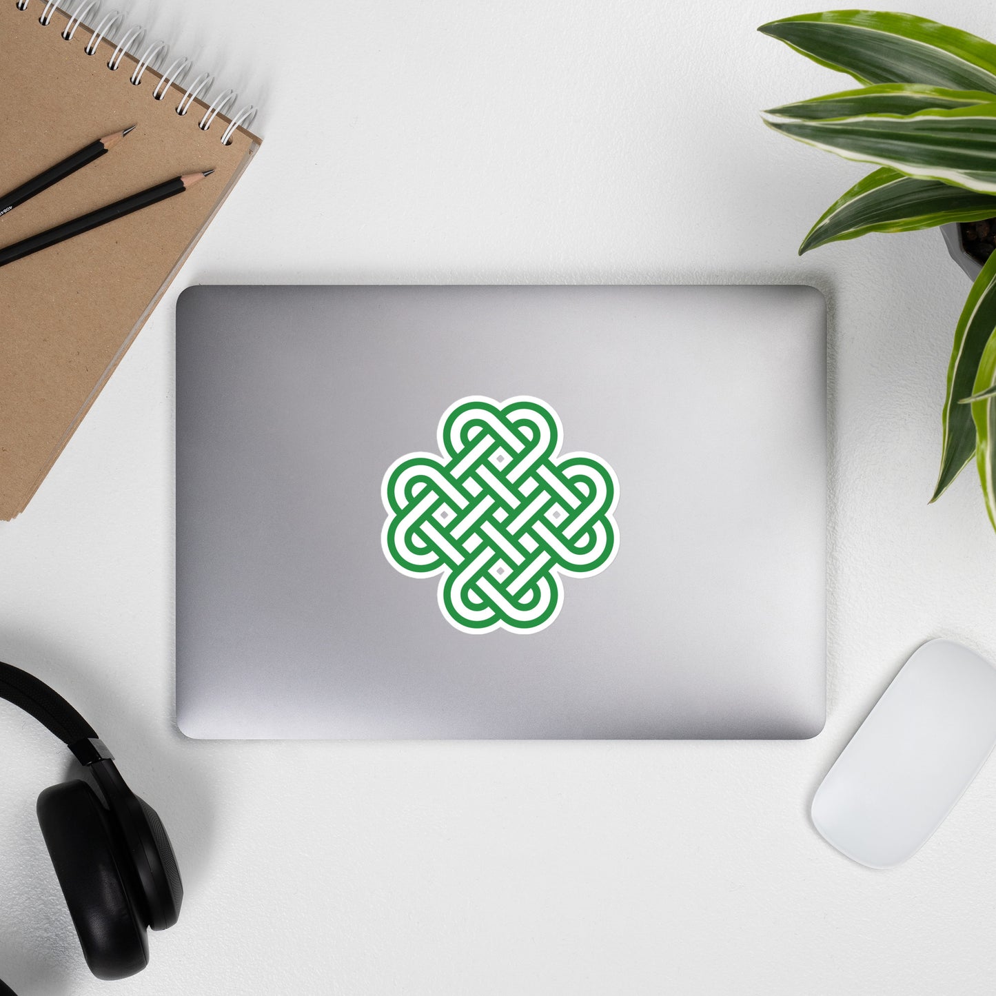 Celtic knot bubble-free sticker