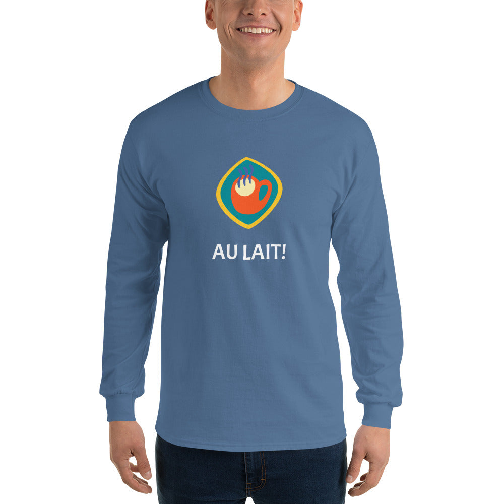 Au lait! Men’s Long Sleeve Shirt