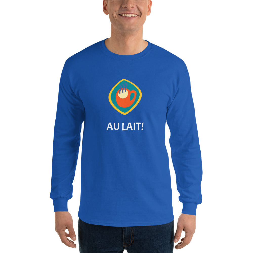 Au lait! Men’s Long Sleeve Shirt