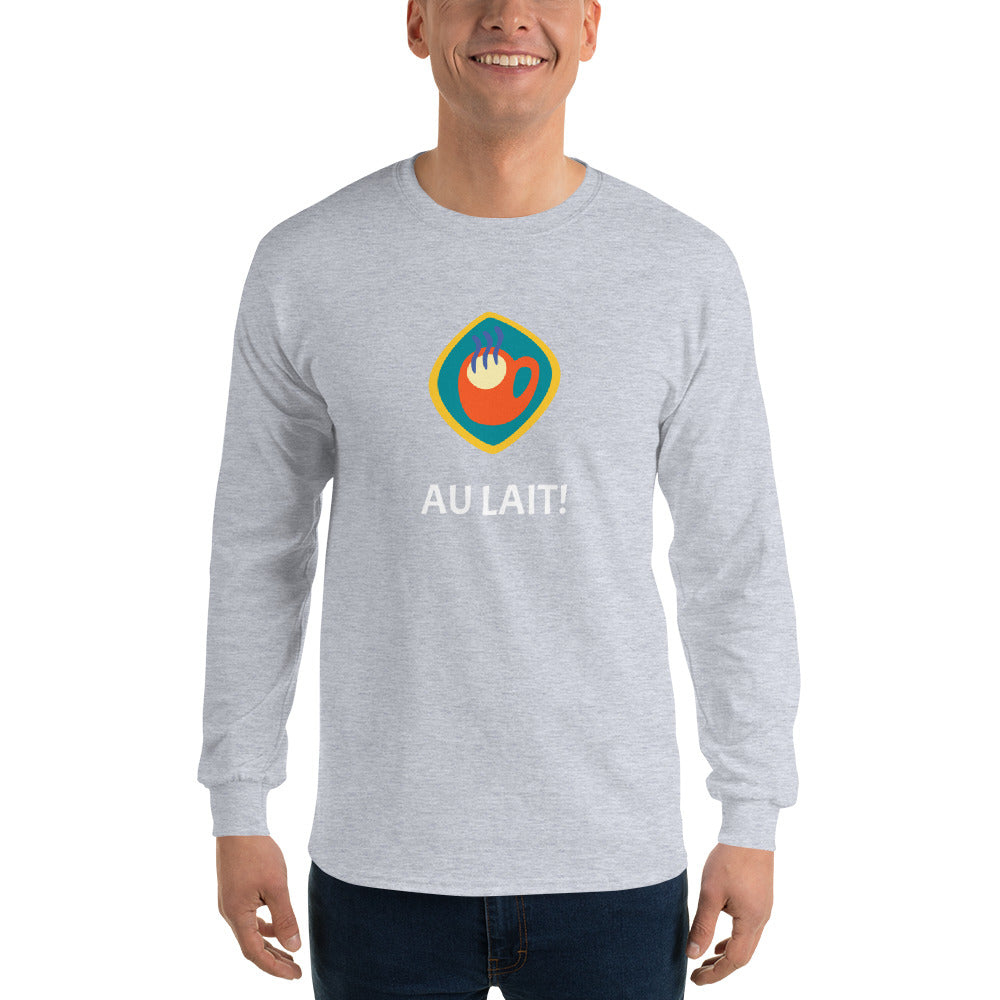 Au lait! Men’s Long Sleeve Shirt