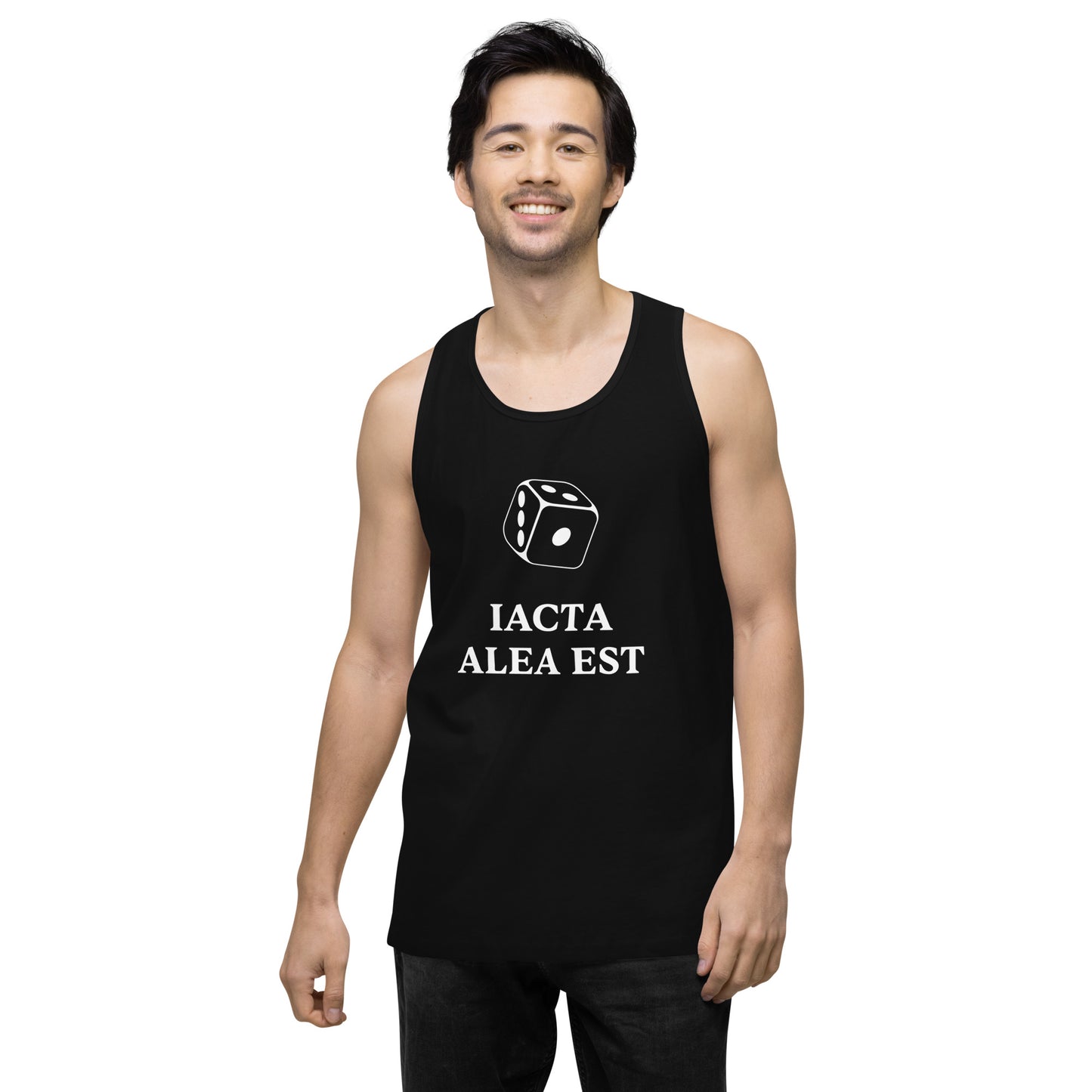 Iacta alea est, Men’s premium tank top