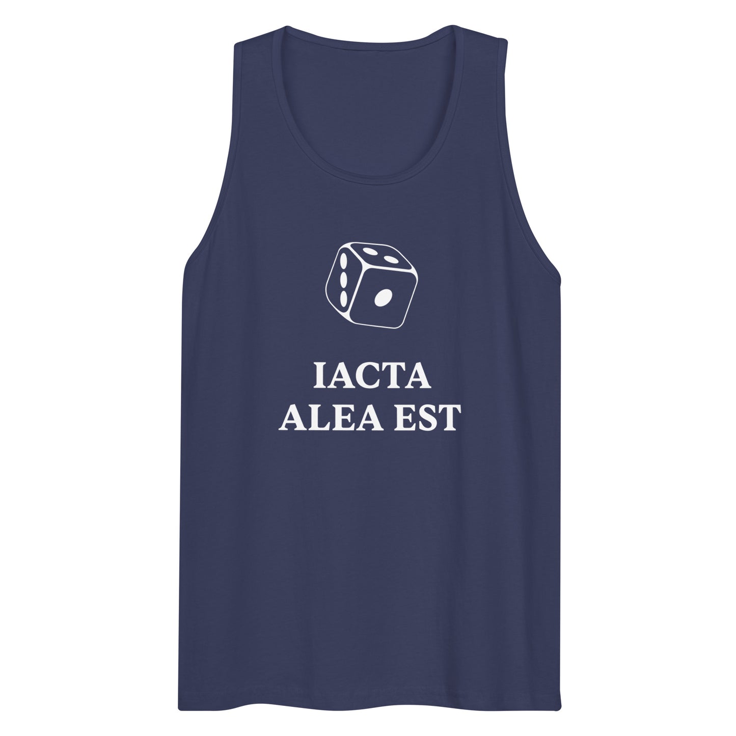 Iacta alea est, Men’s premium tank top