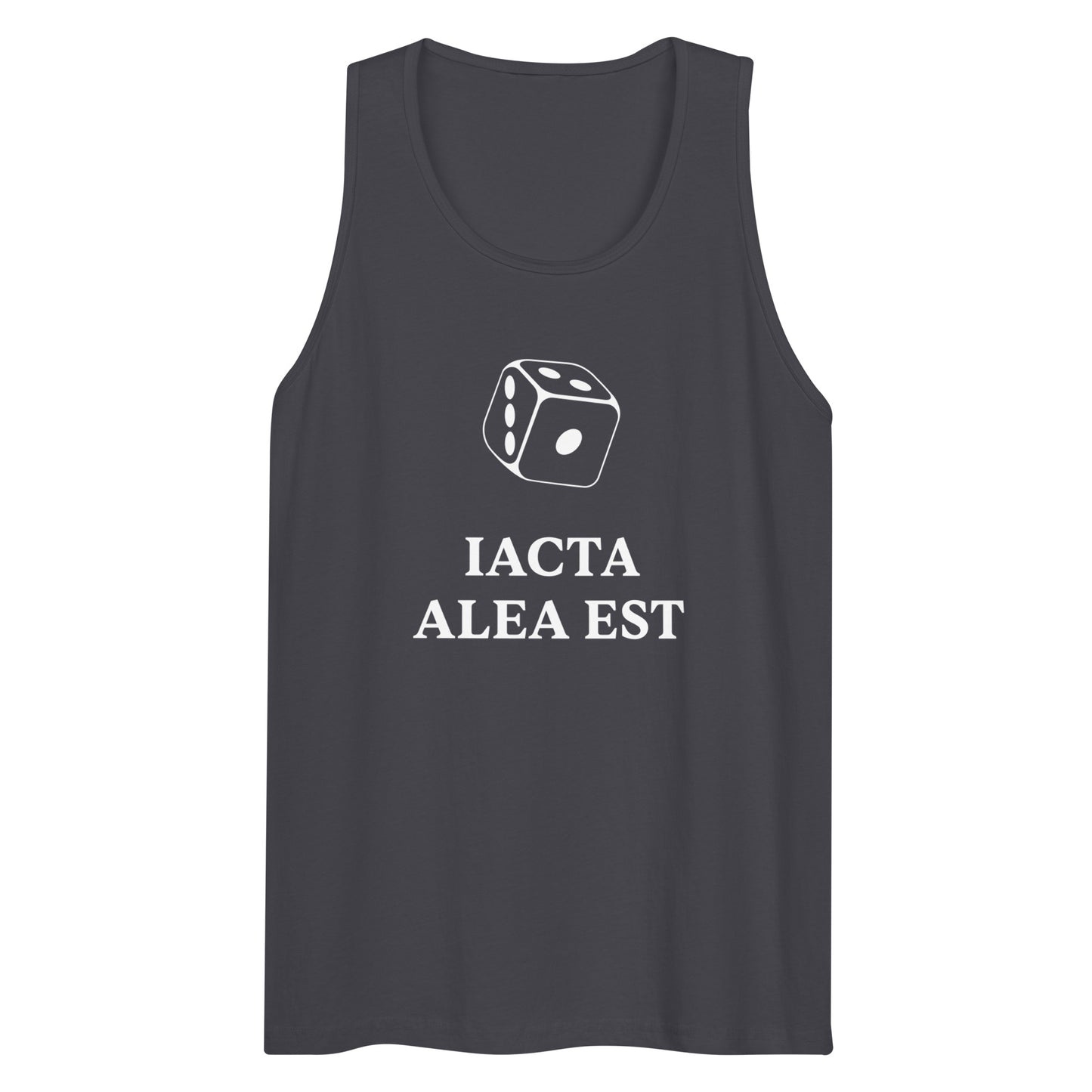 Iacta alea est, Men’s premium tank top