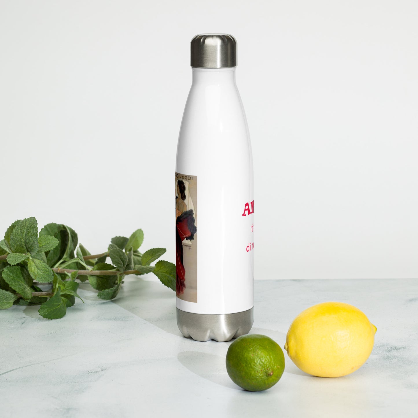 Fedora Stainless Steel Water Bottle