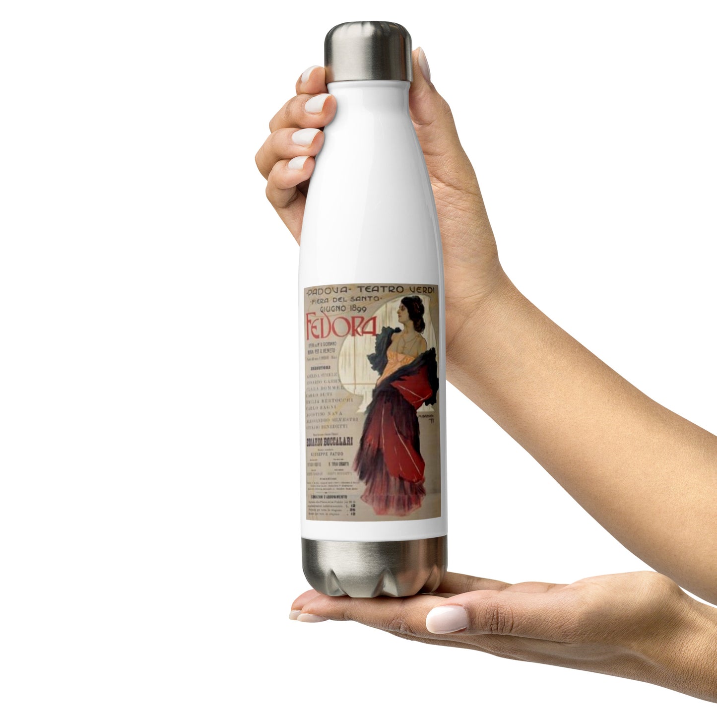 Fedora Stainless Steel Water Bottle