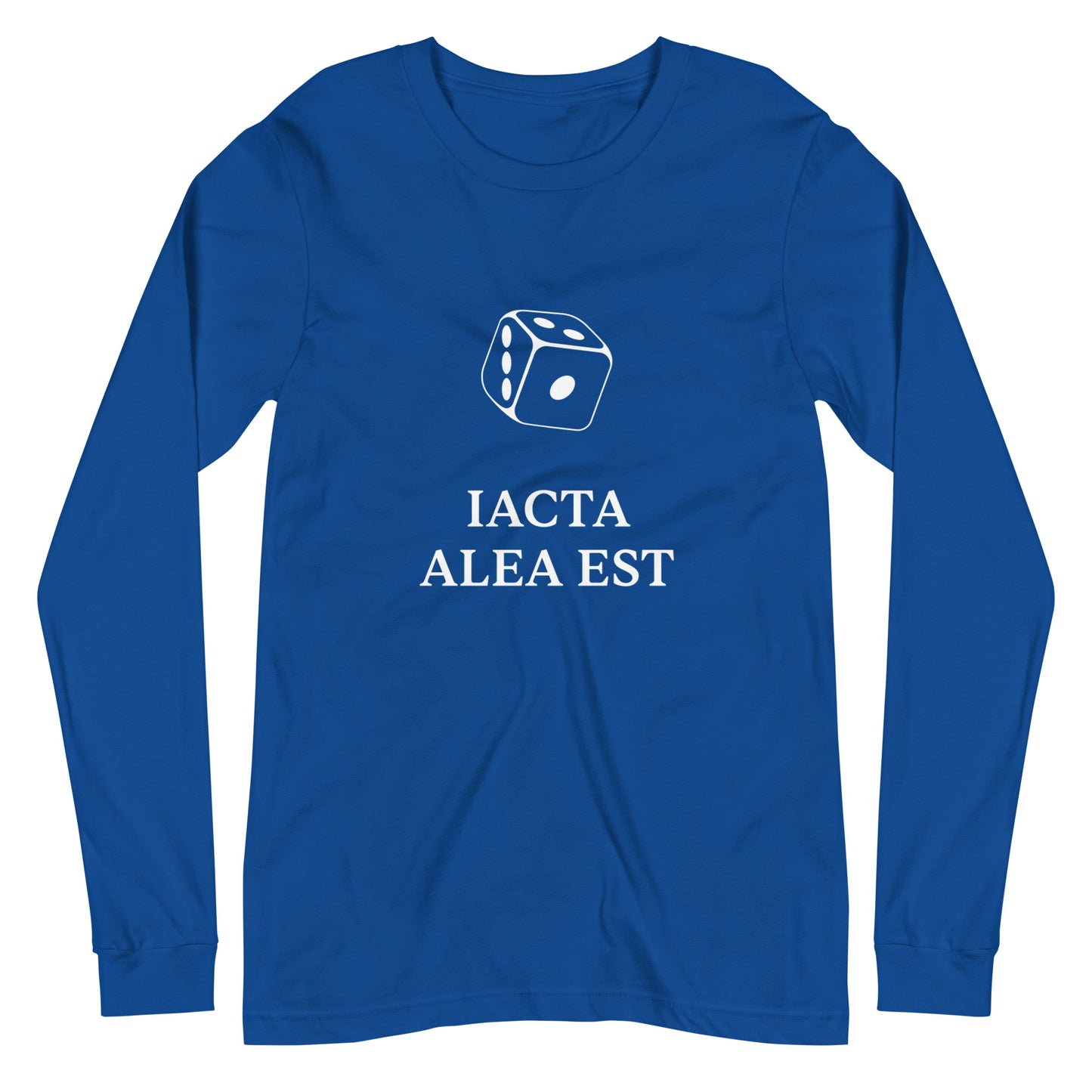 Iacta alea est, Unisex Long Sleeve Tee