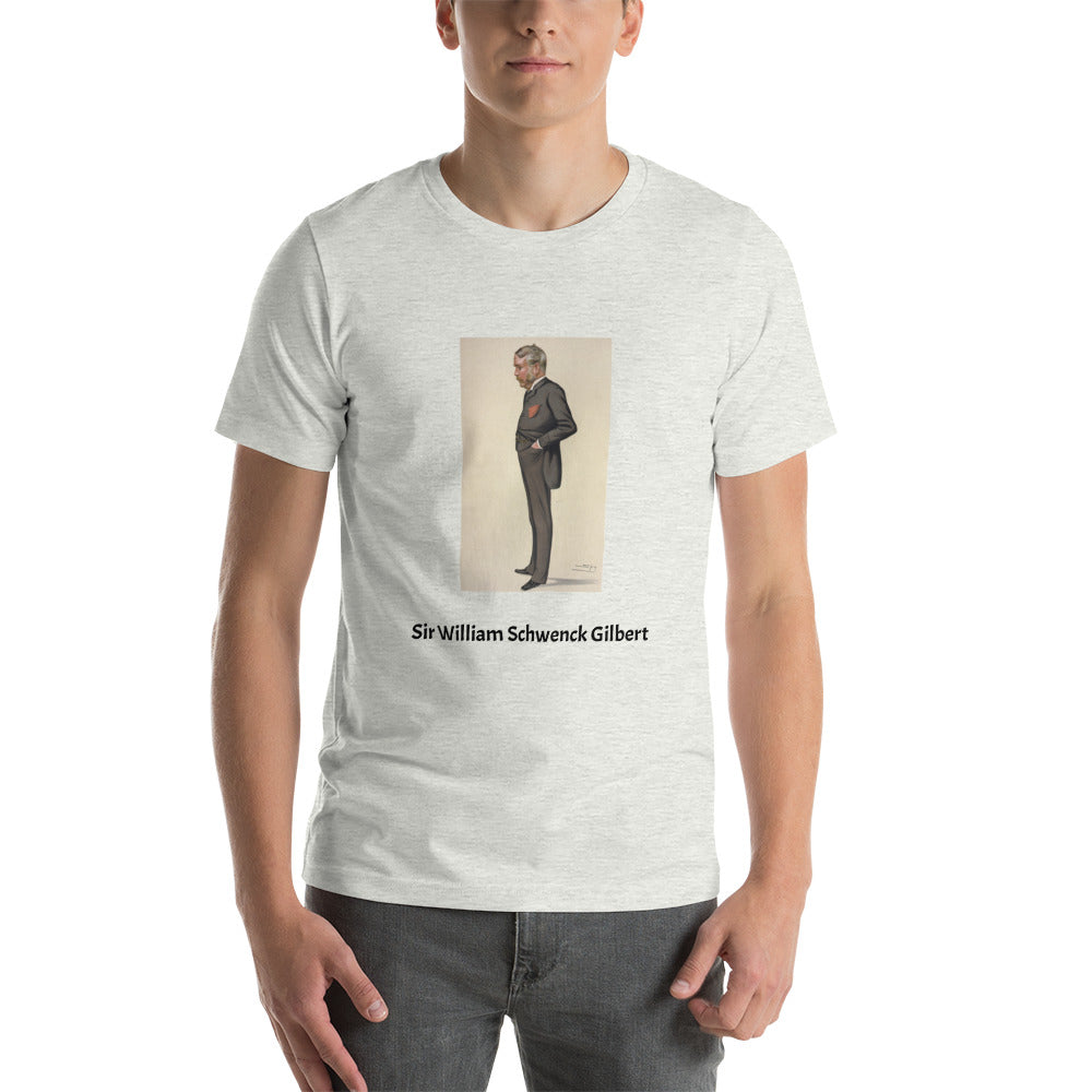 Sir William Schwenck Gilbert unisex t-shirt