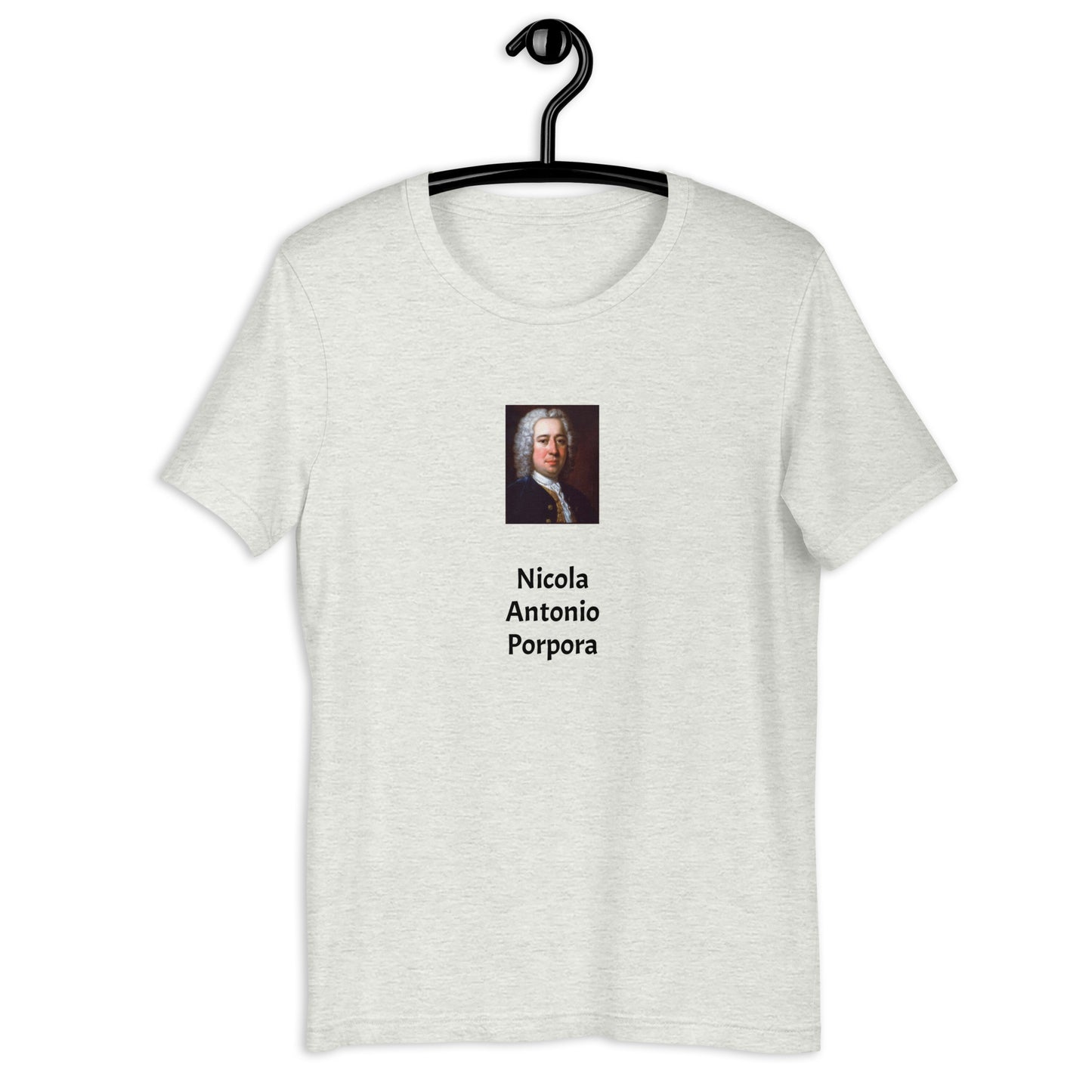 Nicola Antonio Porpora unisex t-shirt
