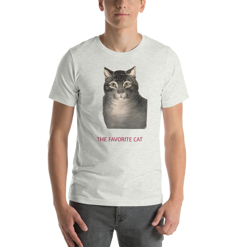 The favorite cat, unisex t-shirt