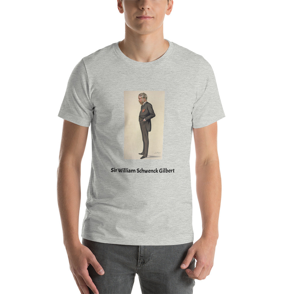 Sir William Schwenck Gilbert unisex t-shirt