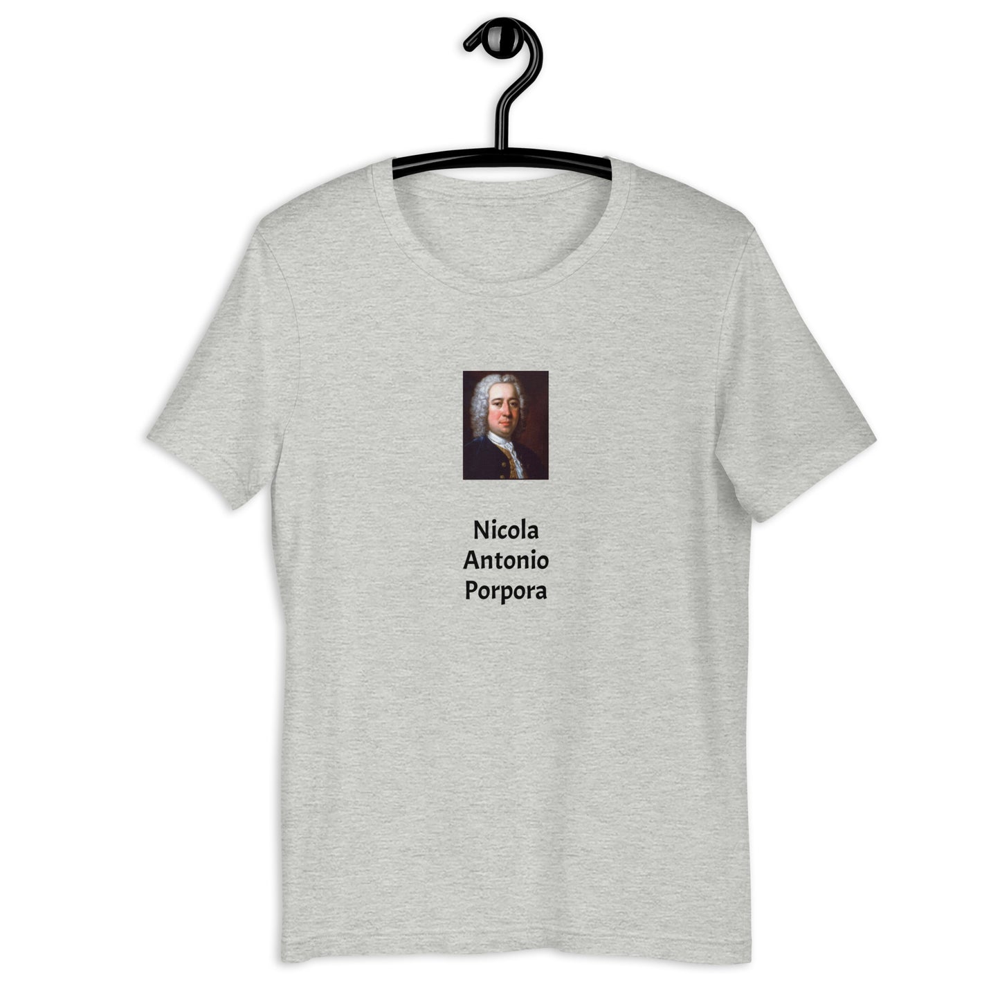 Nicola Antonio Porpora unisex t-shirt
