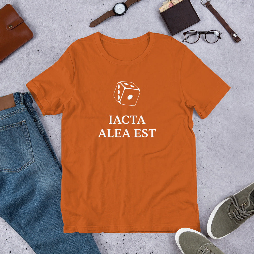 Iacta alea est, Unisex t-shirt