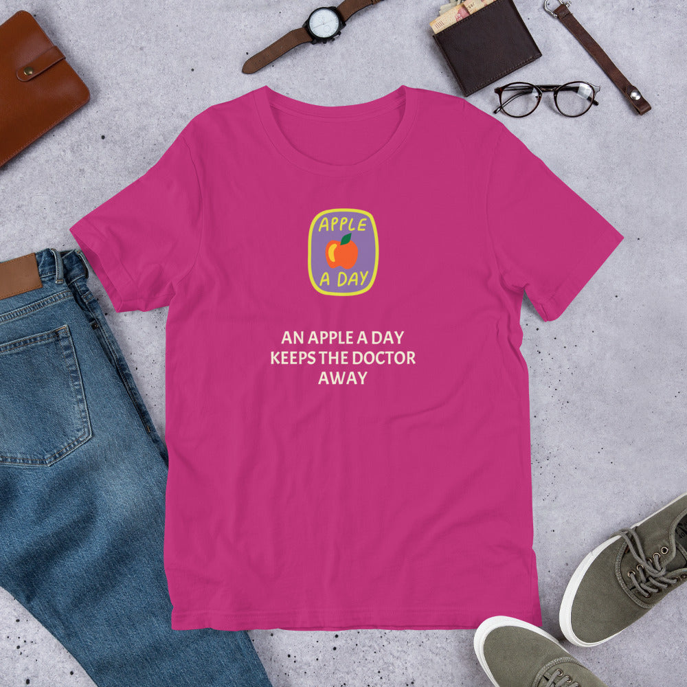 An Apple a Day, unisex t-shirt
