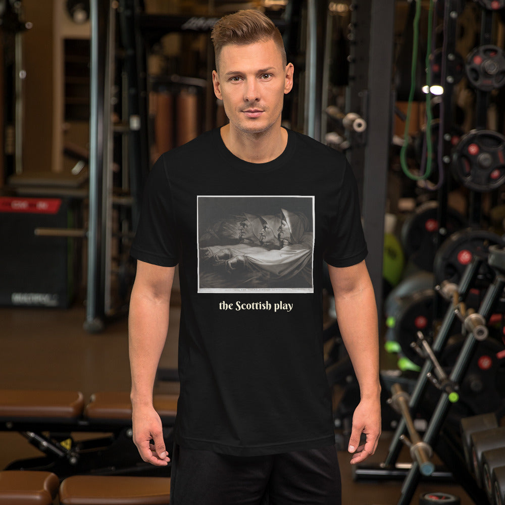 The Scottish Play unisex t-shirt. The weird sisters.