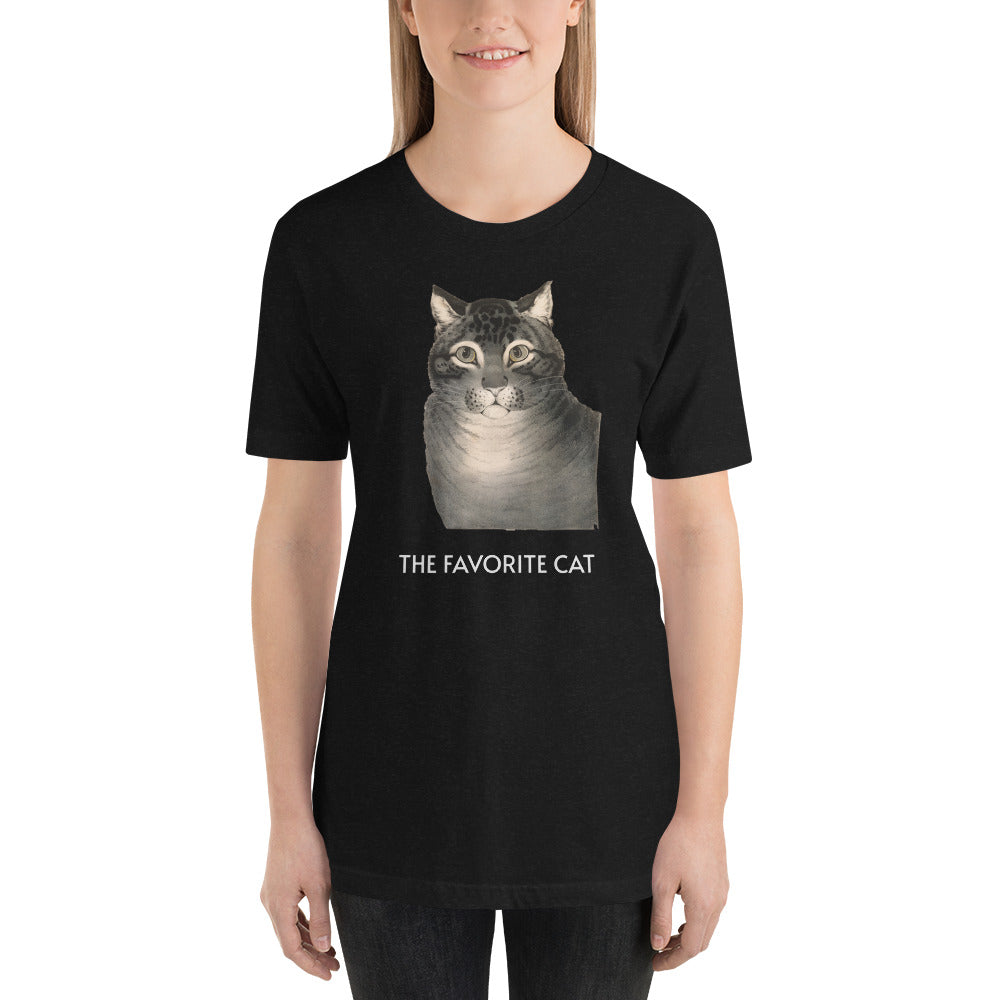 The favorite cat, unisex t-shirt