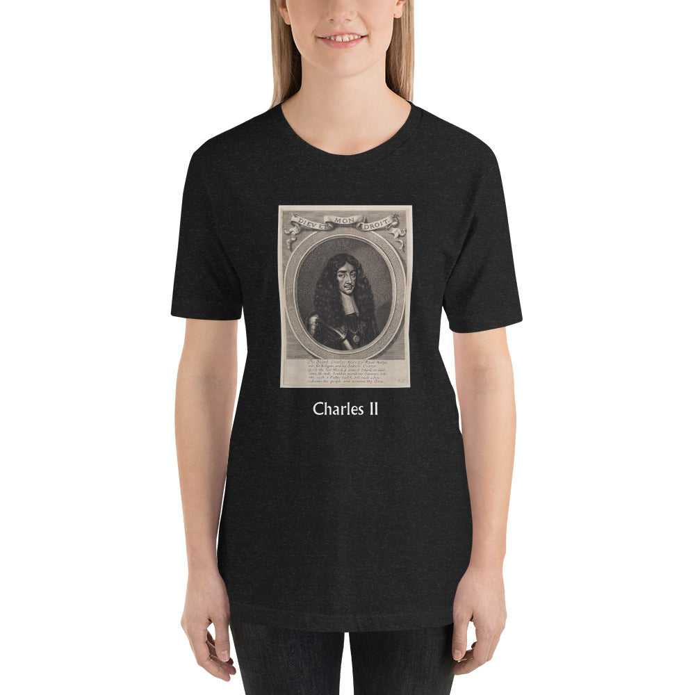 Charles II unisex t-shirt