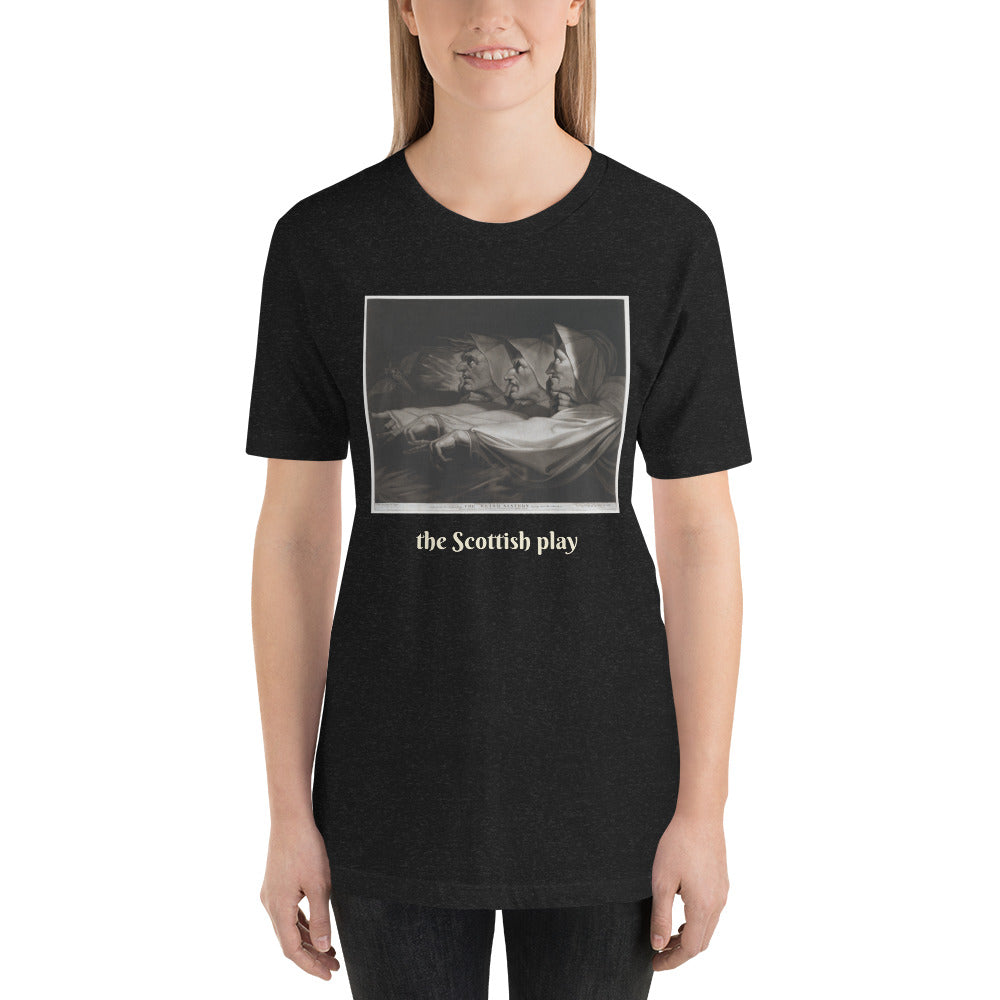 The Scottish Play unisex t-shirt. The weird sisters.