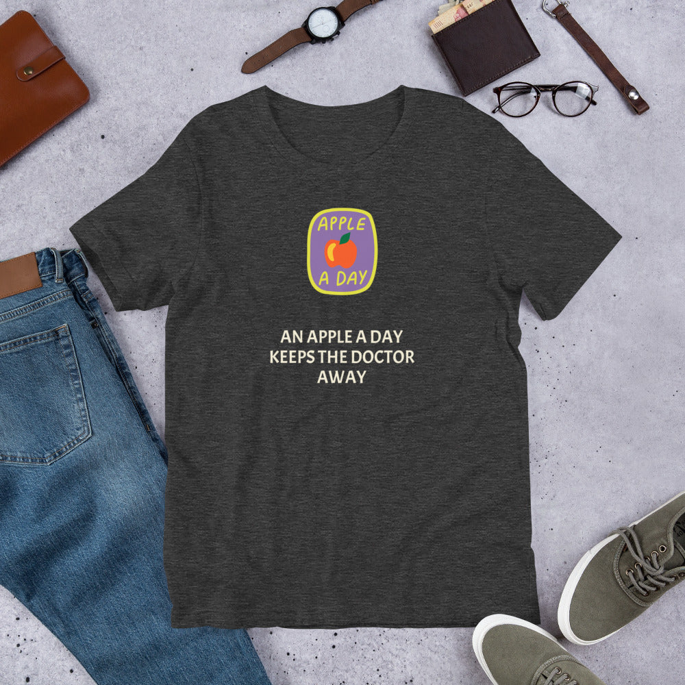 An Apple a Day, unisex t-shirt