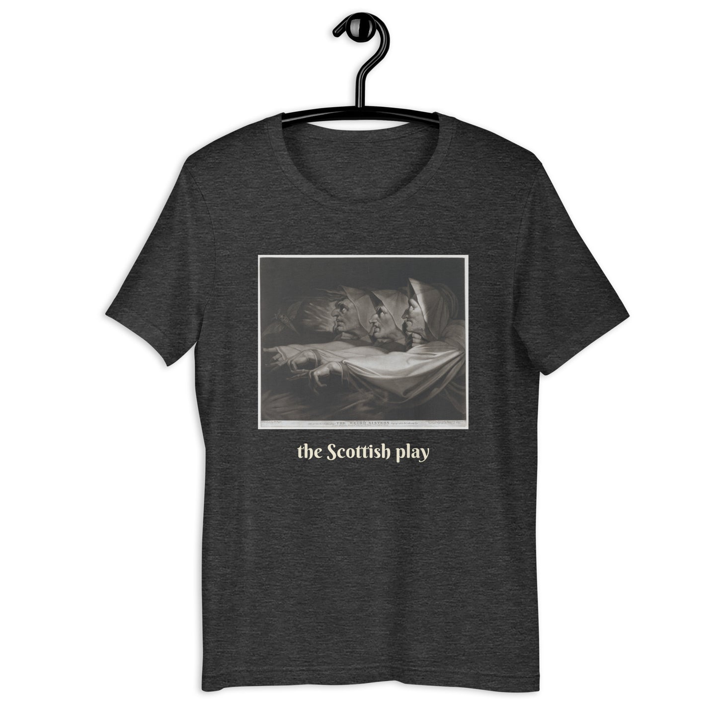 The Scottish Play unisex t-shirt. The weird sisters.