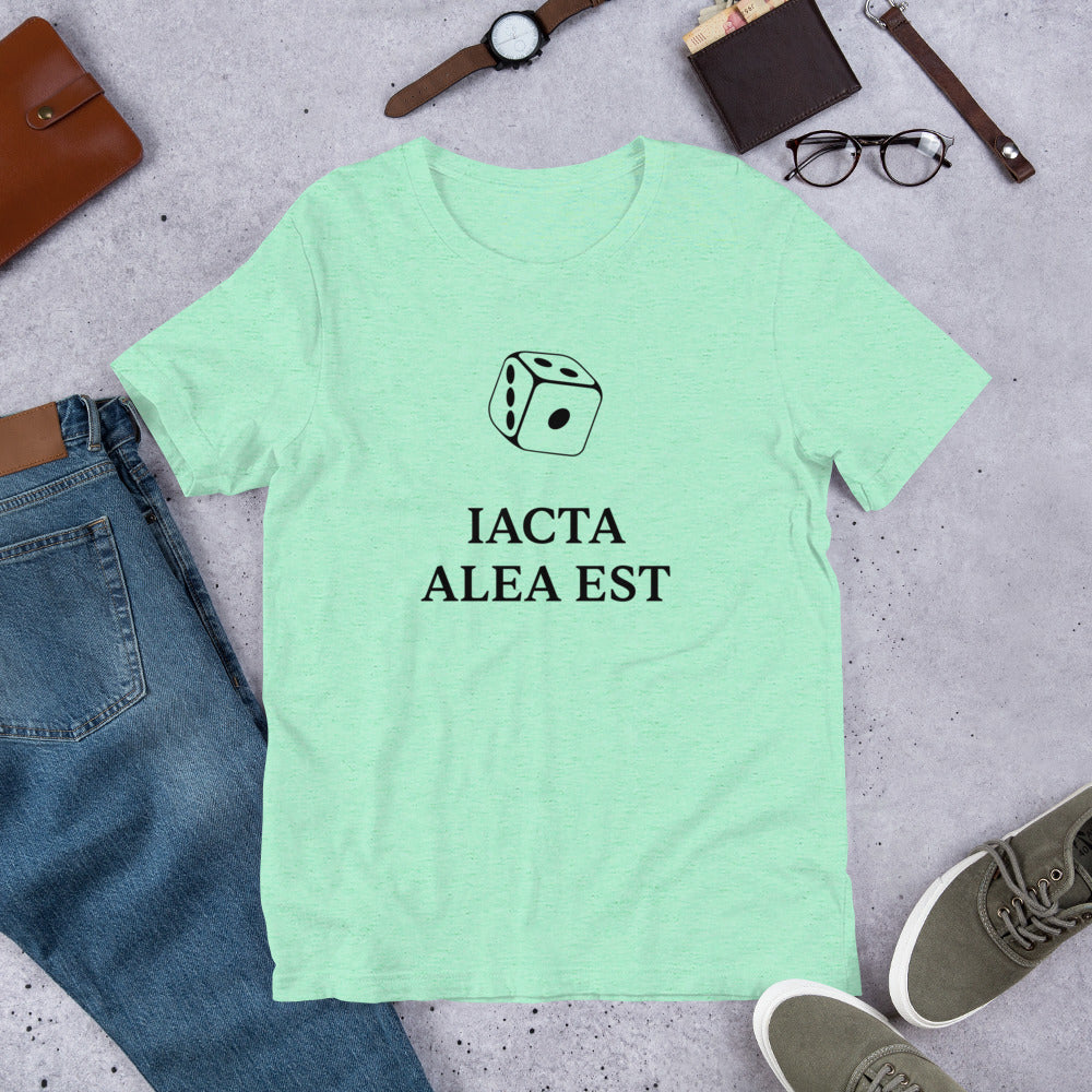 Iacta alea est, Unisex t-shirt