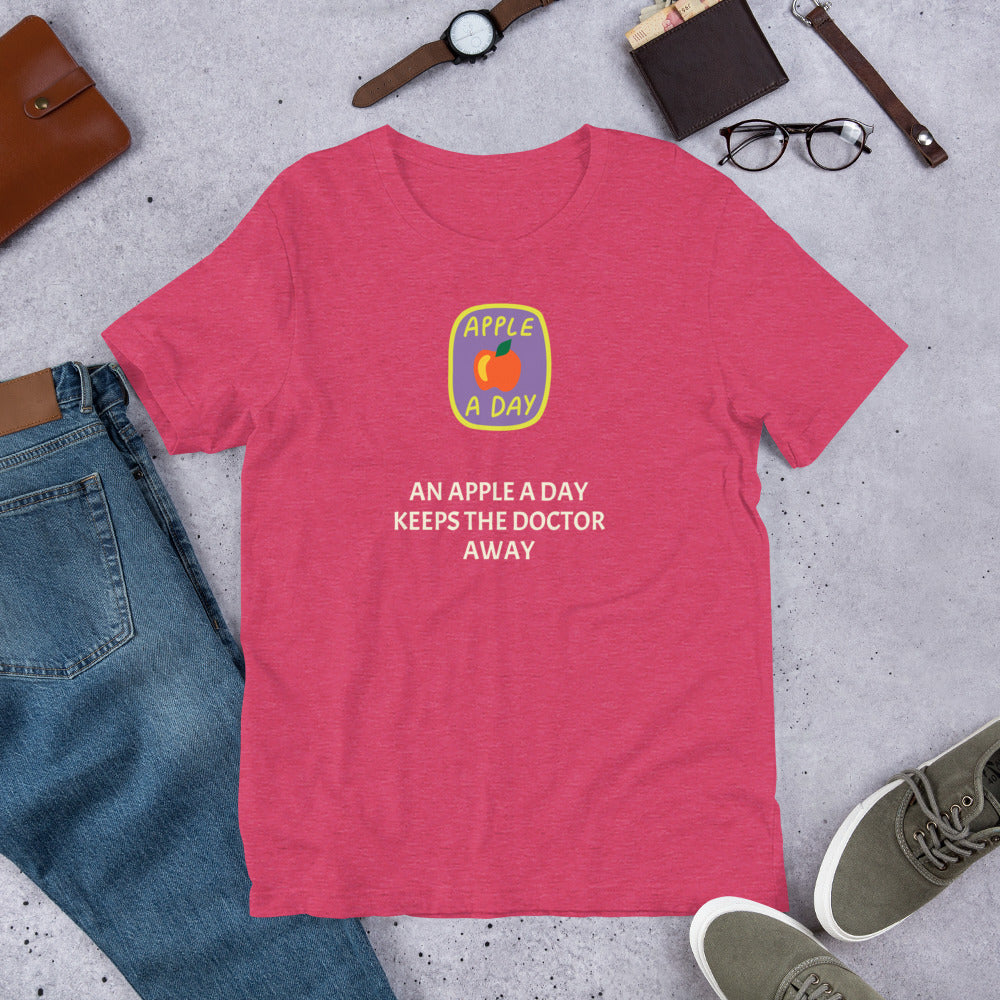An Apple a Day, unisex t-shirt