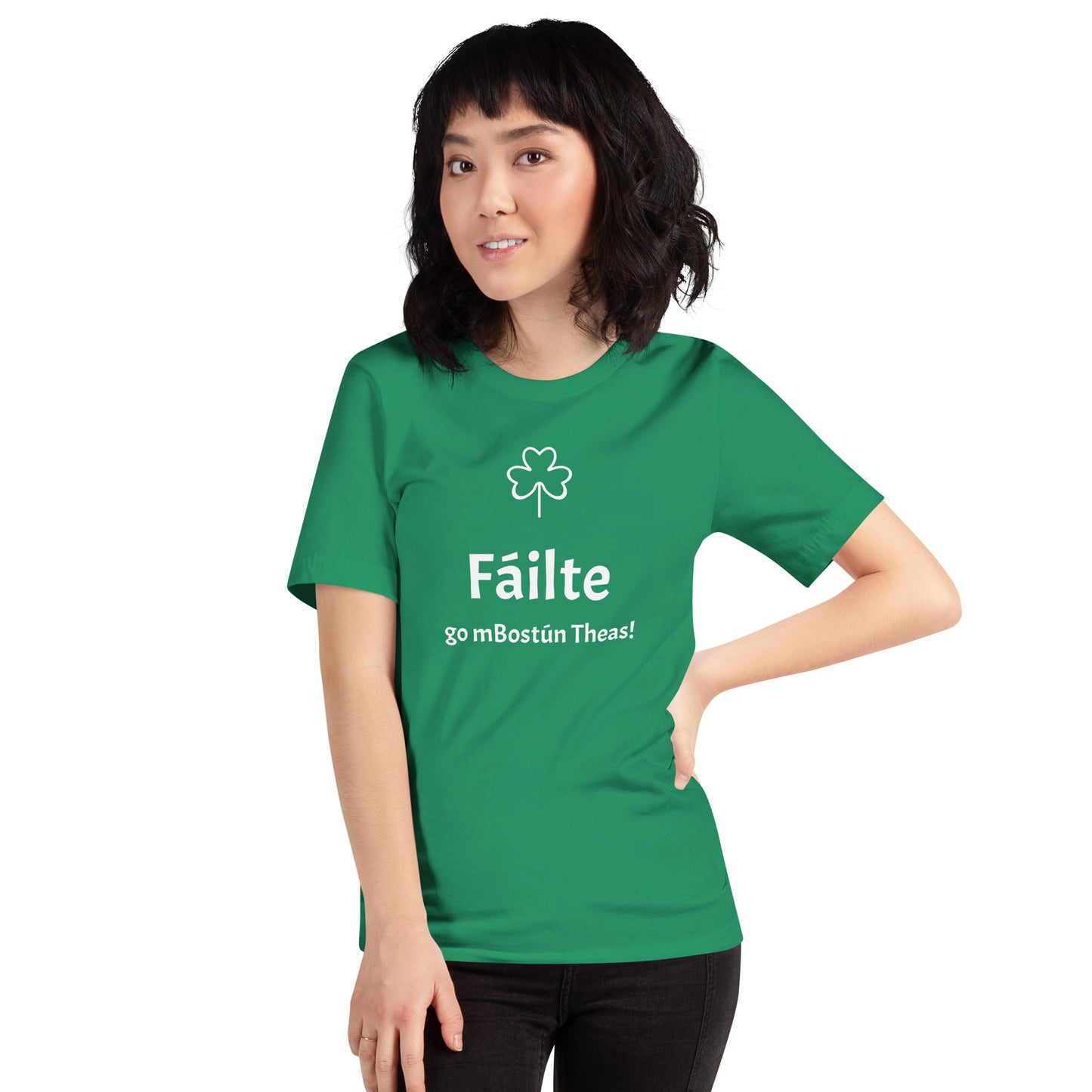 Fáilte go mBostún Theas! unisex t-shirt