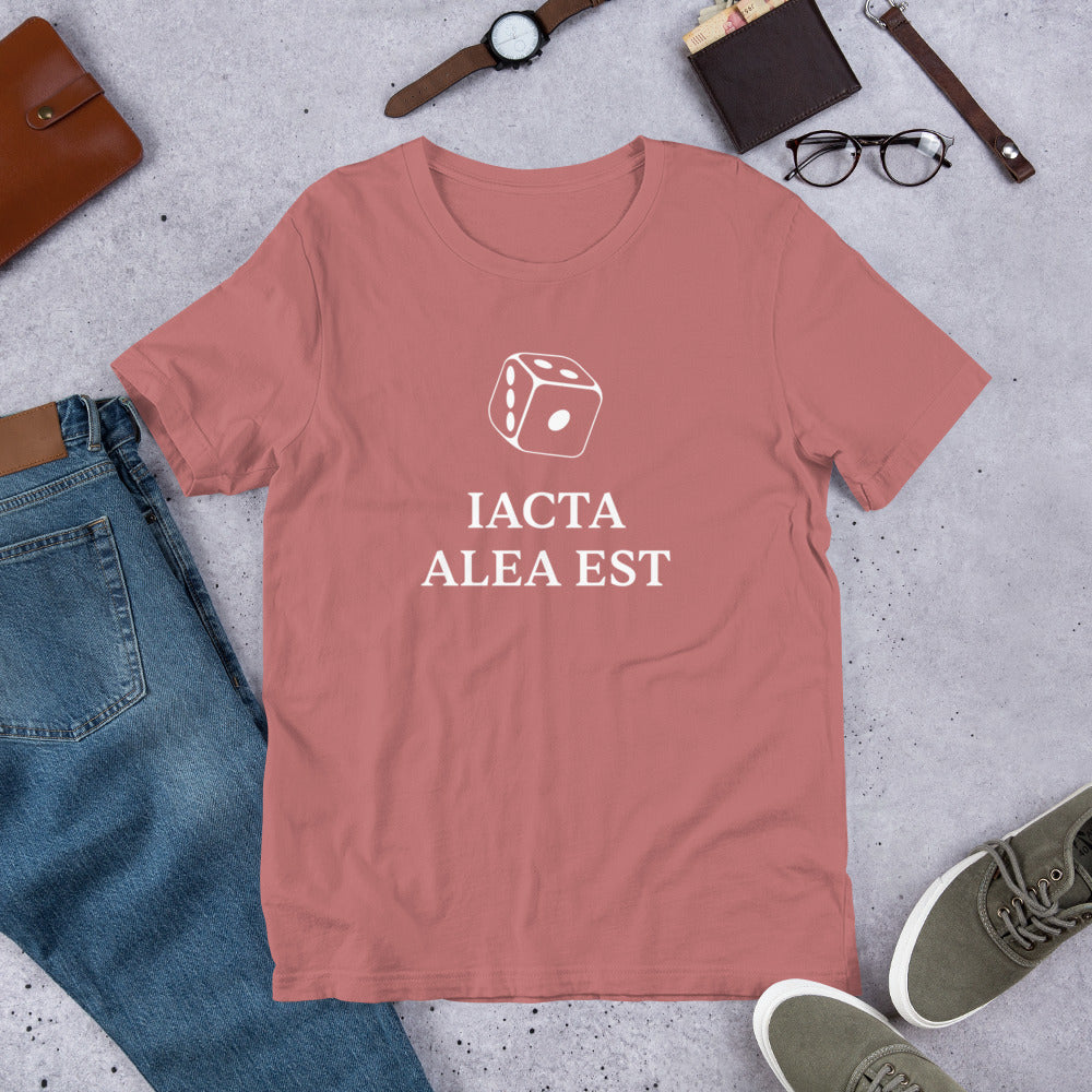 Iacta alea est, Unisex t-shirt