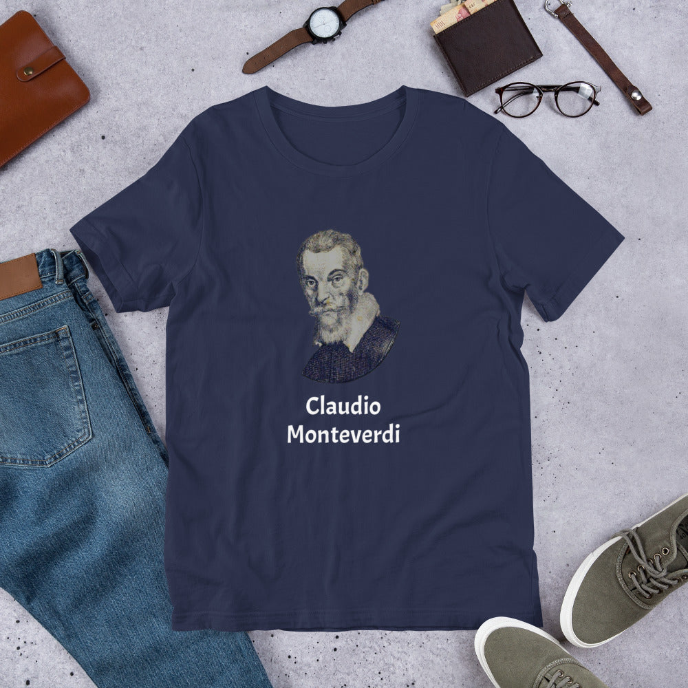 Claudio Monteverdi unisex t-shirt