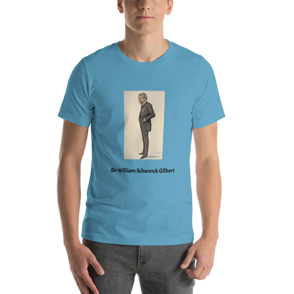 Sir William Schwenck Gilbert unisex t-shirt