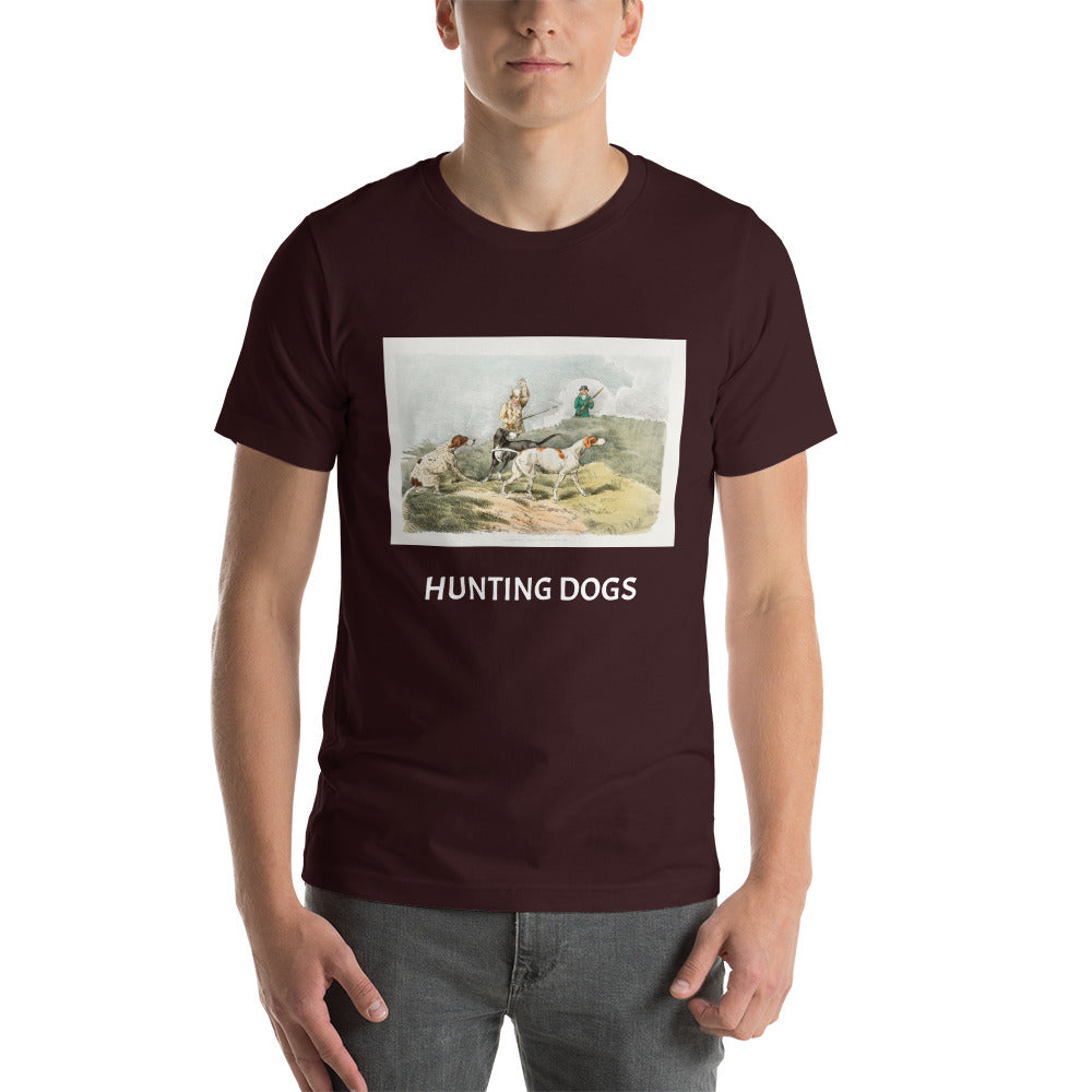 Hunting Dogs, Unisex t-shirt