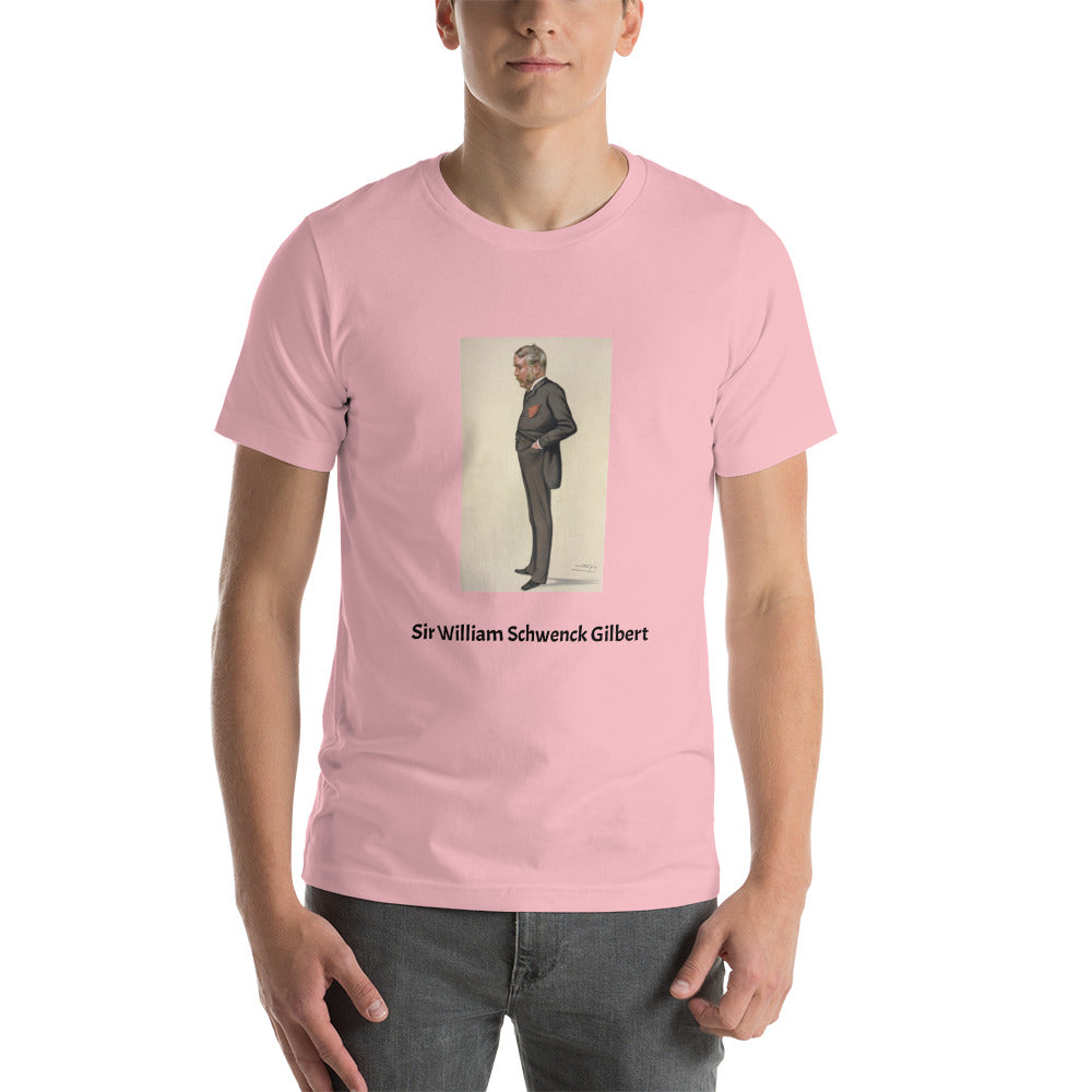 Sir William Schwenck Gilbert unisex t-shirt