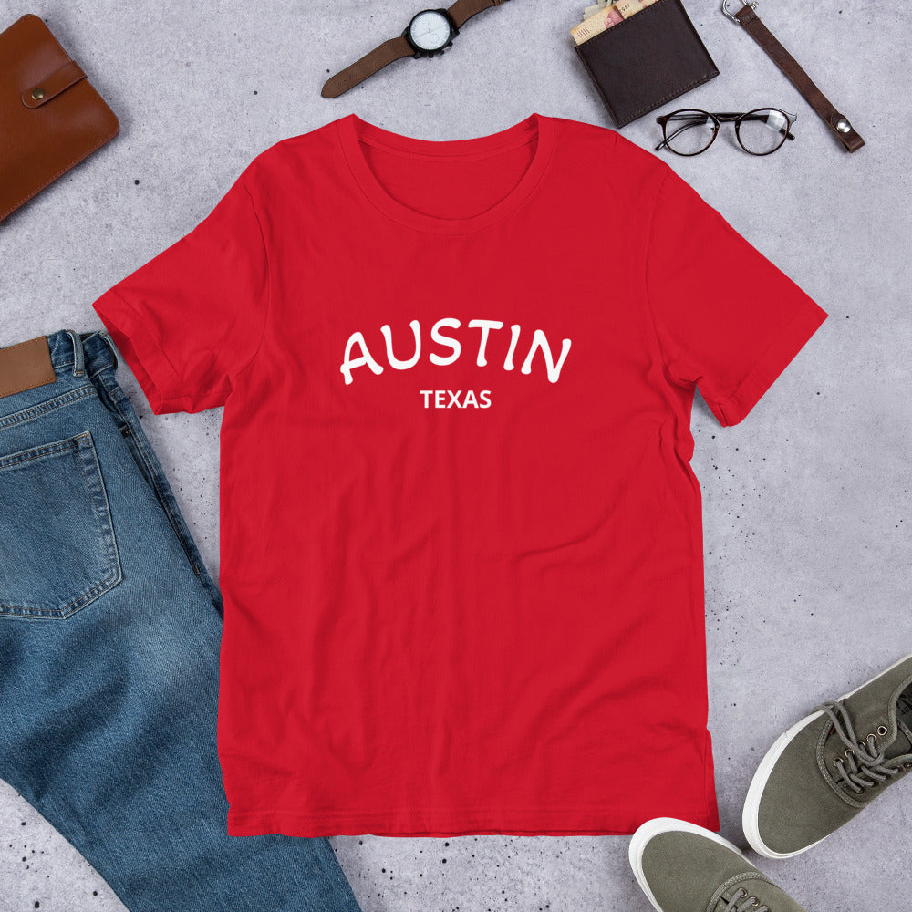 Austin, Texas, unisex t-shirt