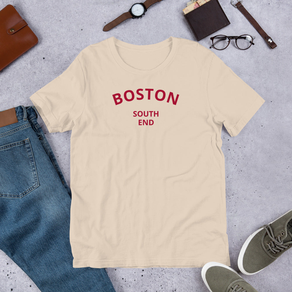 Boston South End unisex t-shirt