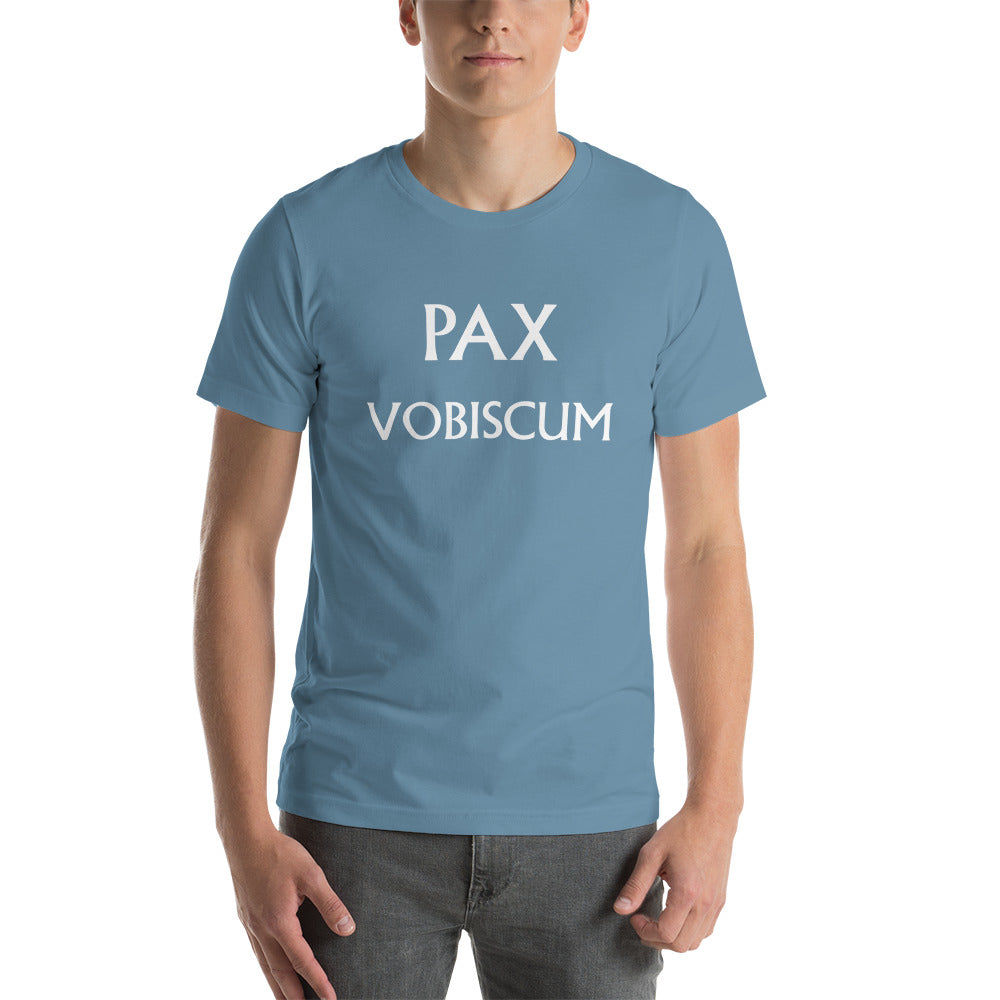 Pax vobiscum Unisex t-shirt