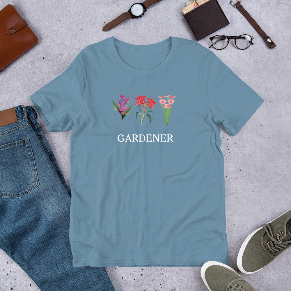 Gardener unisex t-shirt