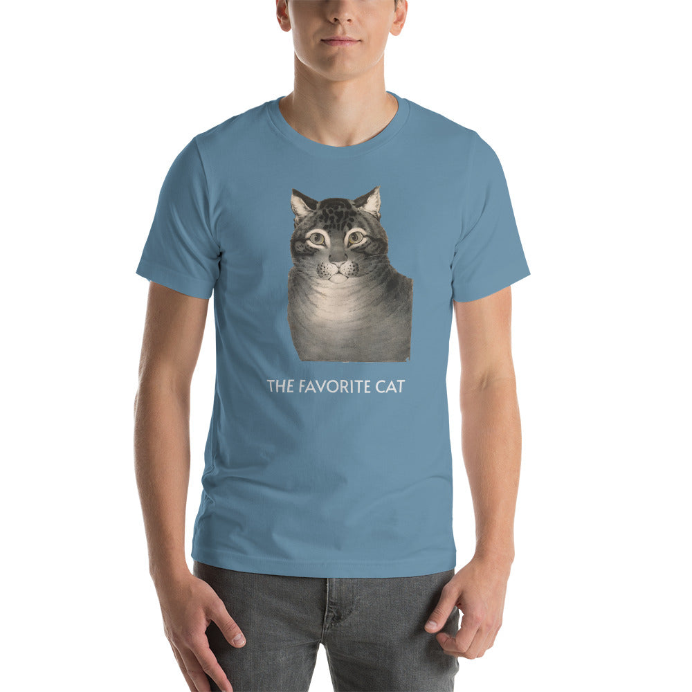 The favorite cat, unisex t-shirt