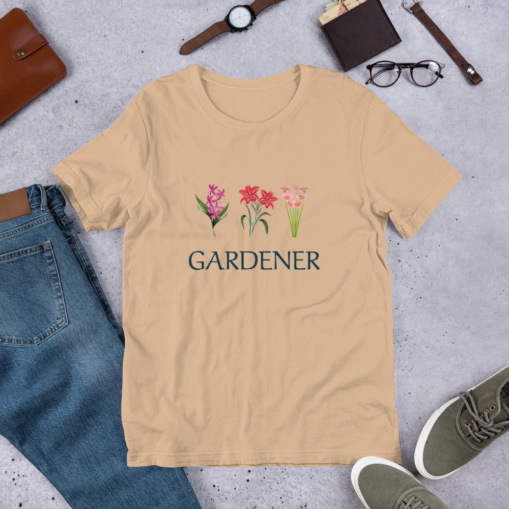 Gardener unisex t-shirt
