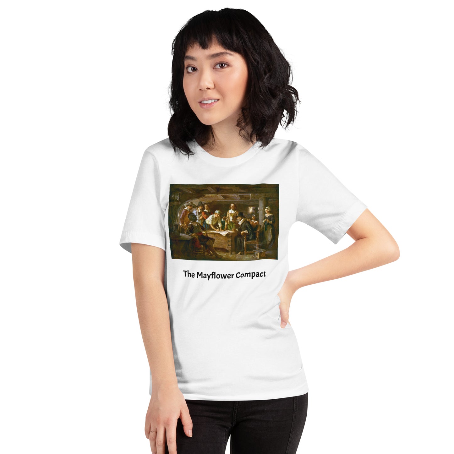 Mayflower Compact unisex t-shirt