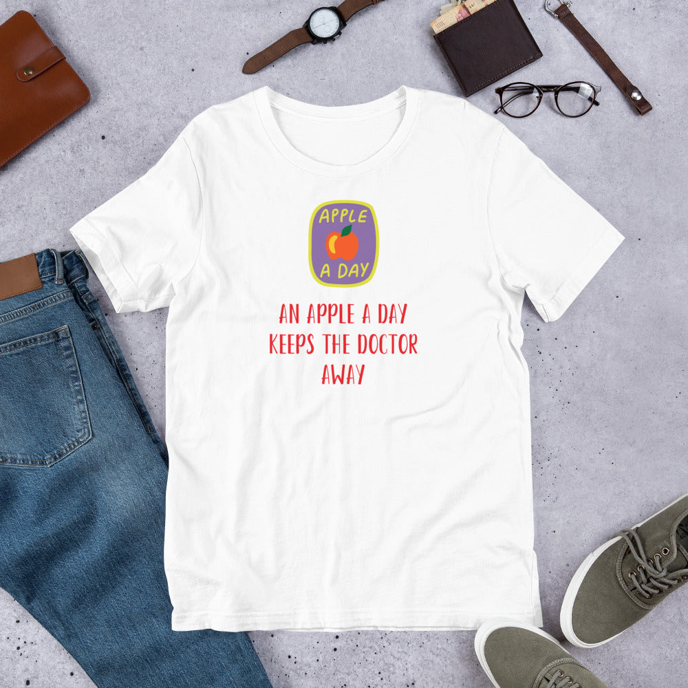 An Apple a Day, unisex t-shirt