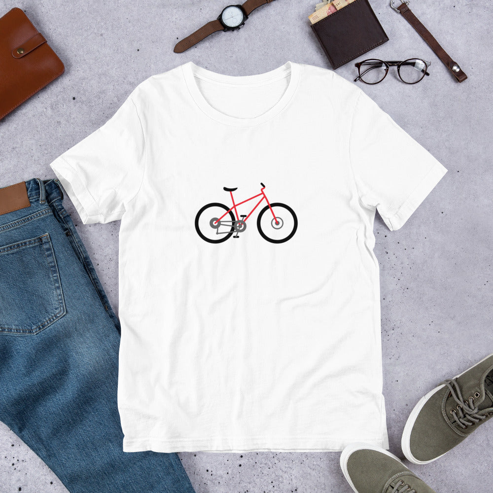 Bicycle unisex t-shirt
