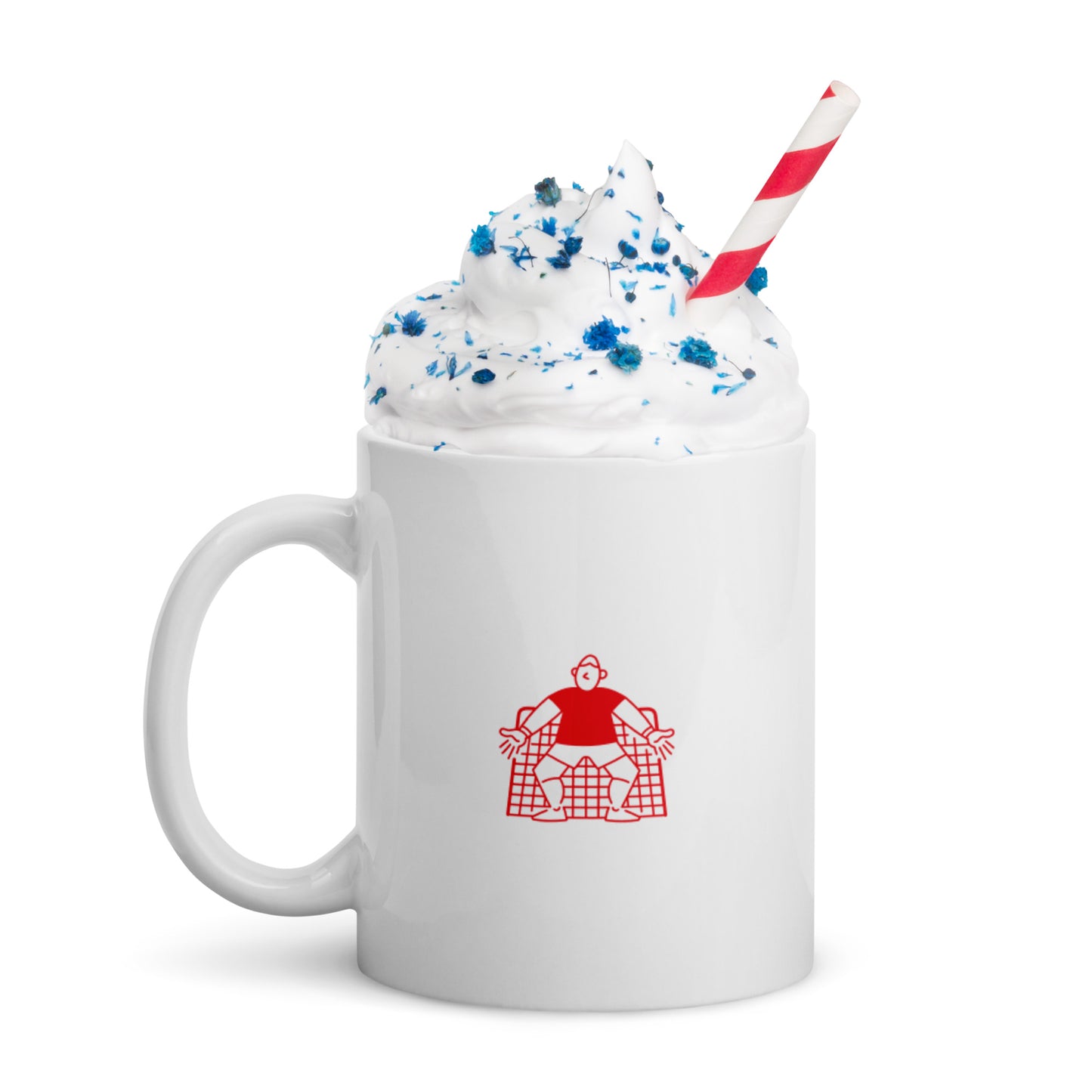 Whit's fur ye'll no go by ye! -- white glossy mug