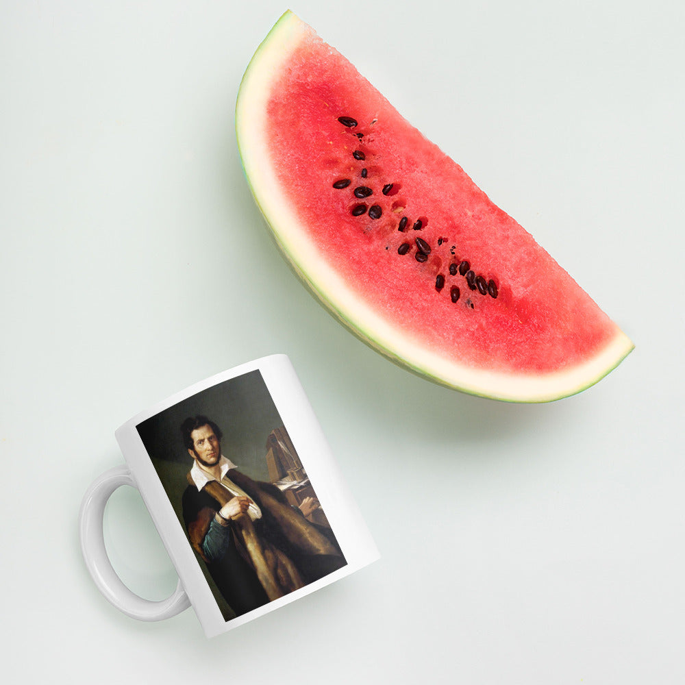 Gaetano Donizetti white glossy mug