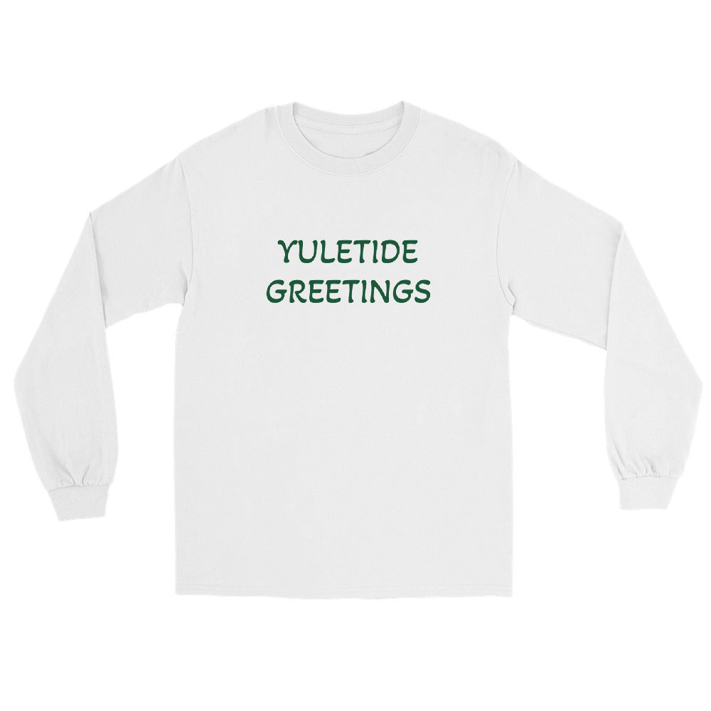 Yuletide Greetings Men’s Long-Sleeve Shirt
