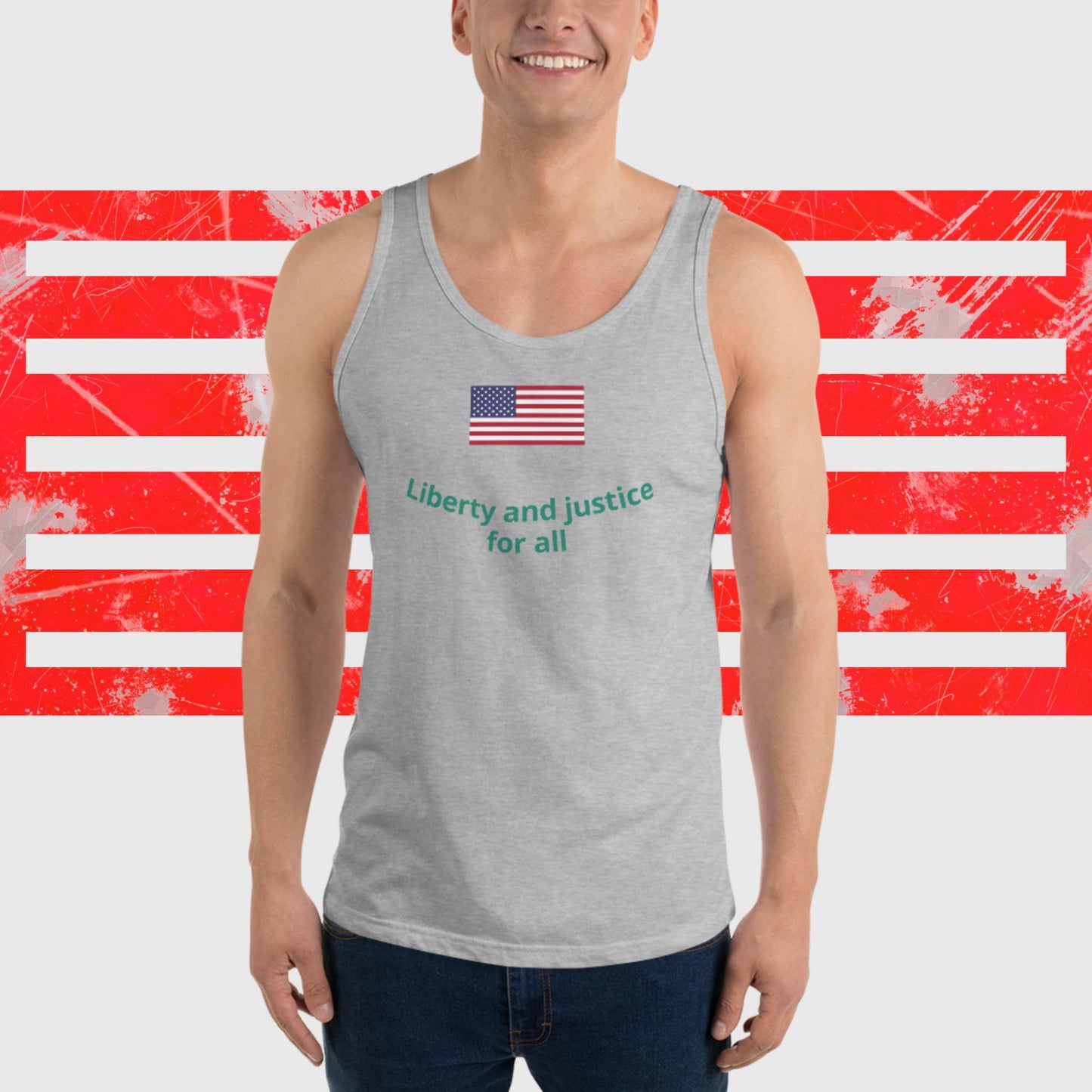 Liberty and Justice Men's Tank Top