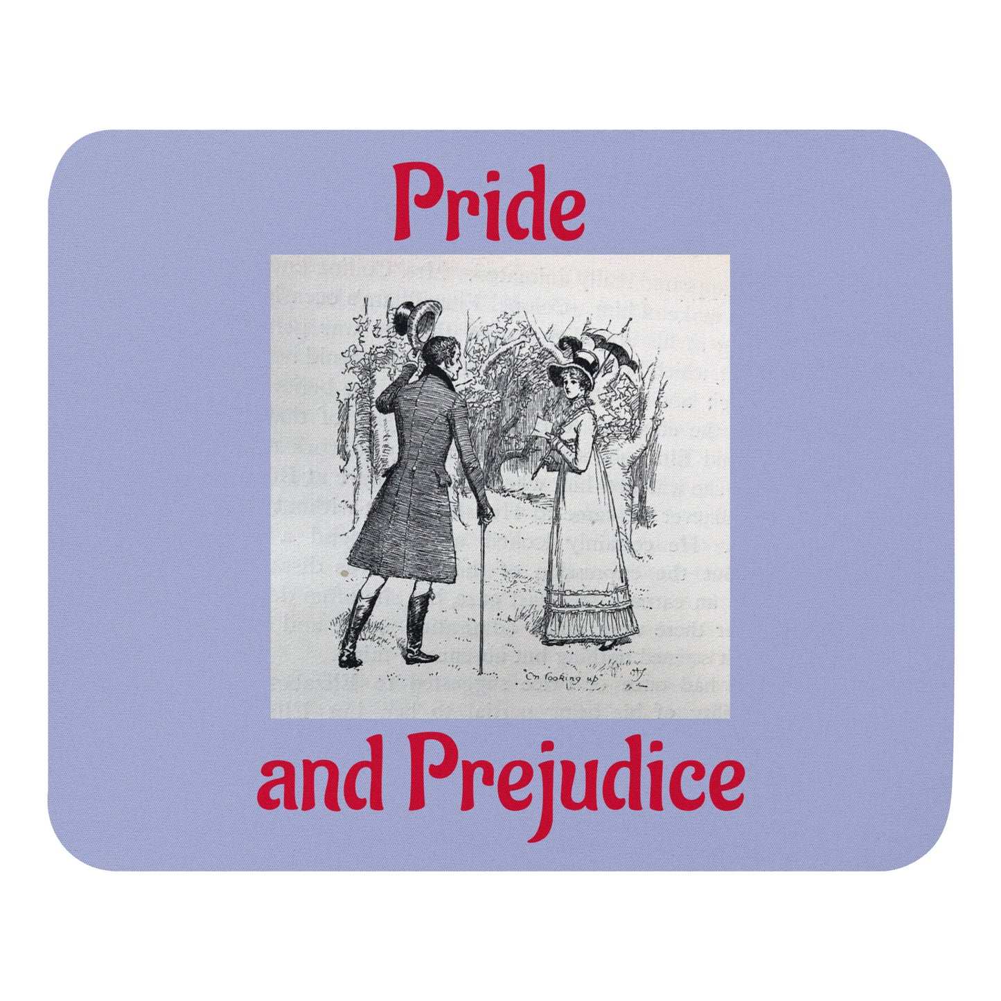 Pride and Prejudice mouse pad