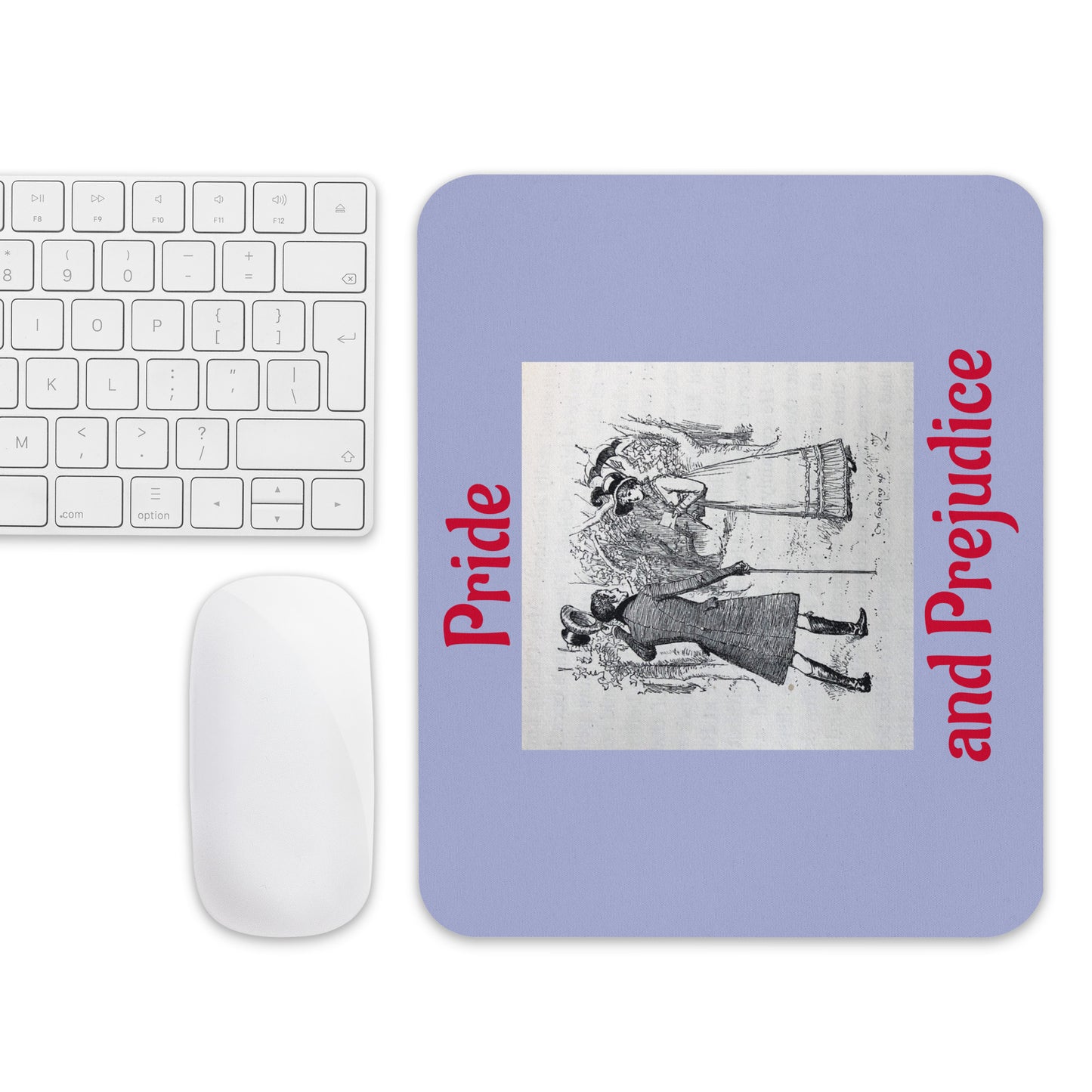 Pride and Prejudice mouse pad