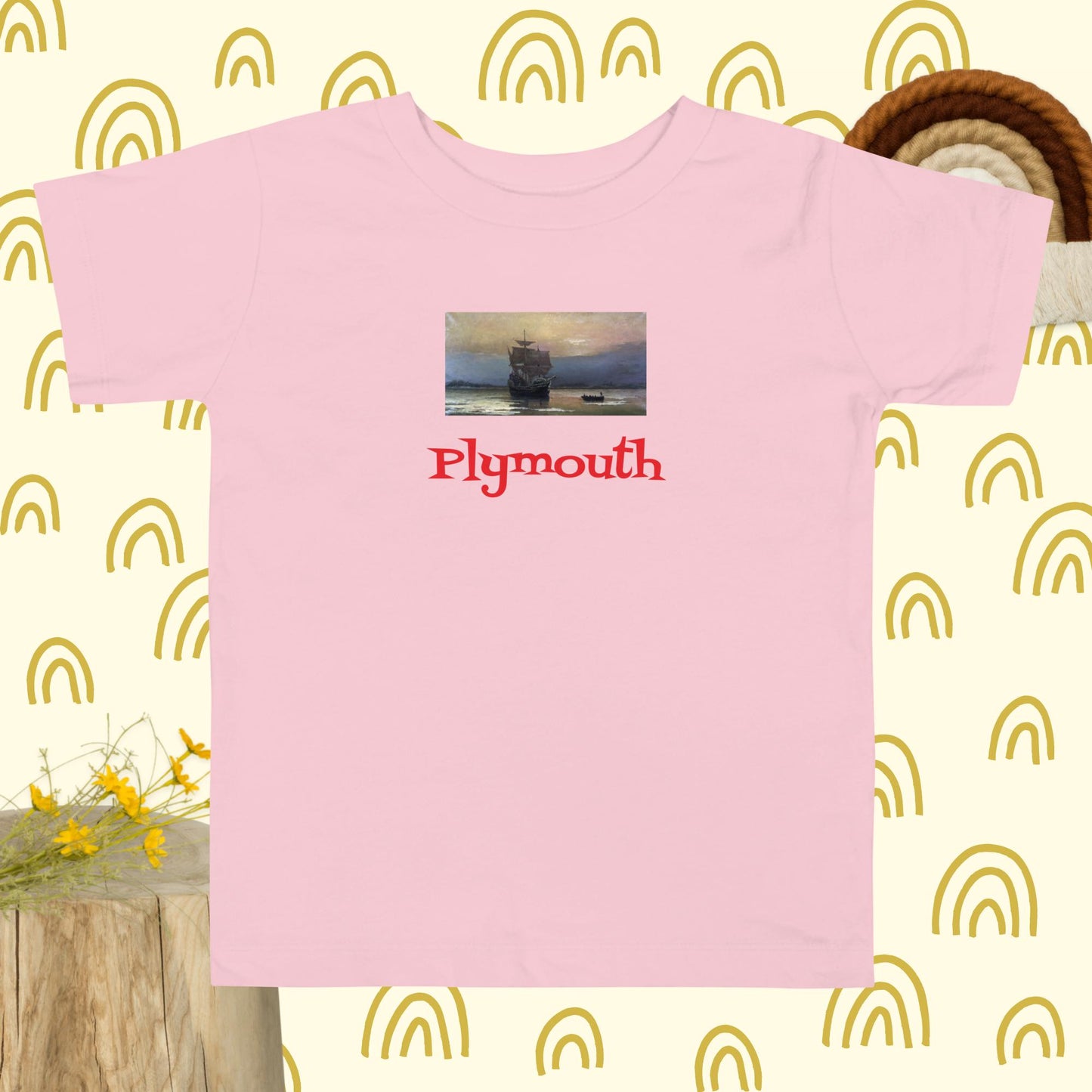 Plymouth Toddler Short Sleeve Tee
