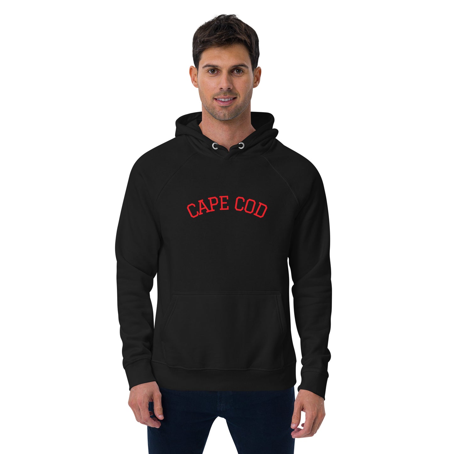 Cape Cod eco raglan hoodie