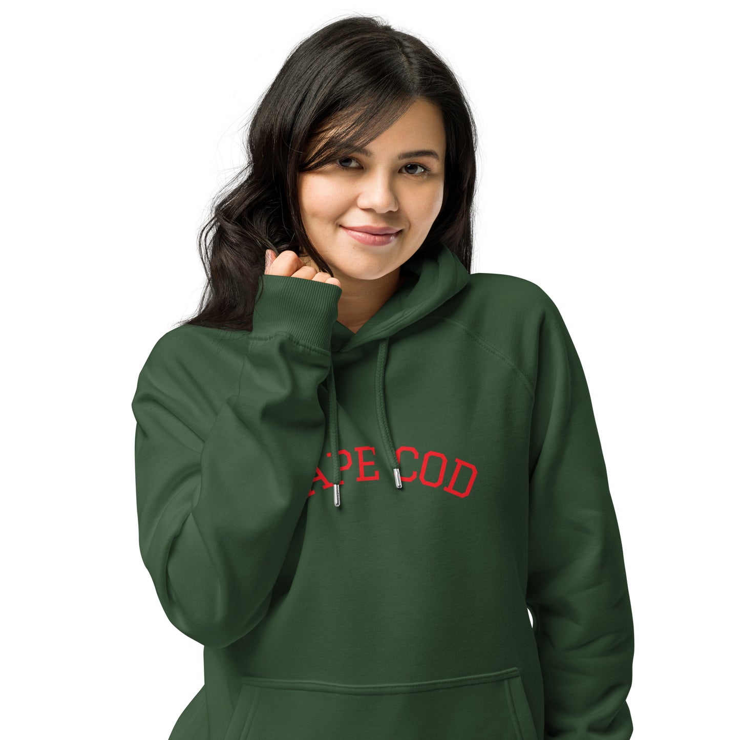 Cape Cod eco raglan hoodie